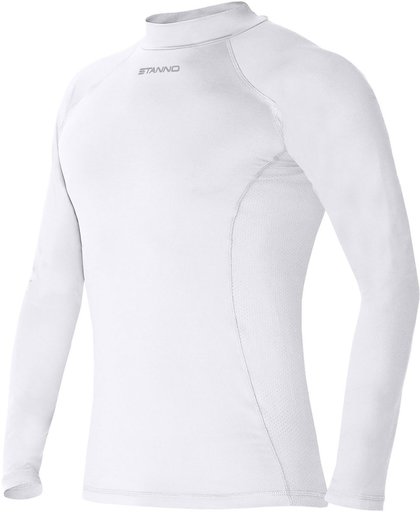 Stanno Functional Sports Thermo  Sportshirt performance - Maat 116  - Unisex - wit