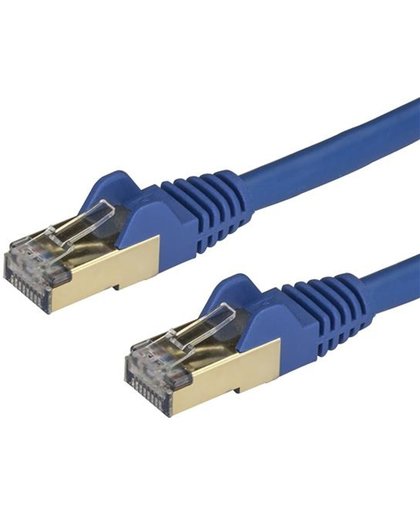 StarTech.com 3m blauw Cat6a Ethernet netwerkkabel shielded (STP) Cat6a patchkabel Cat 6a