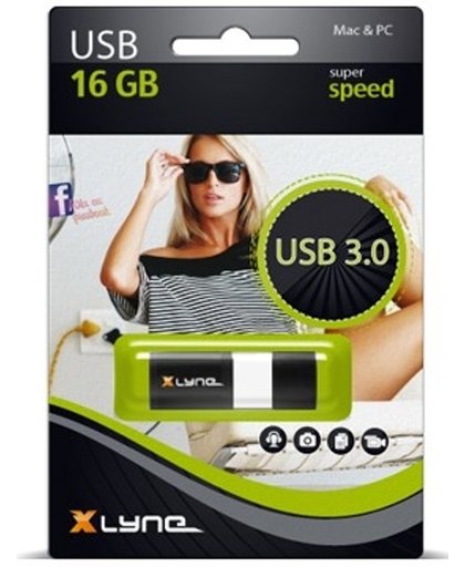 xlyne USB-sticks 16GB USB3.0 Wave