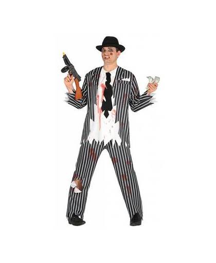Halloween kostuum gangster - maat / confectie: medium-large / 48-52