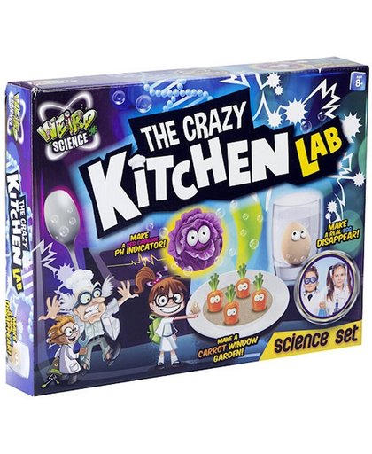 The Crazy Kitchen Lab experimenteerset 12-delig