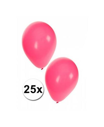 25x roze ballonnen
