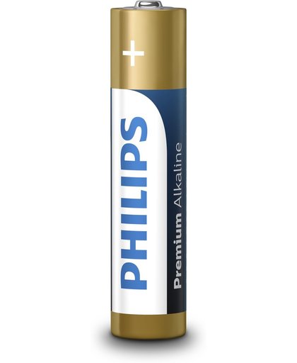 Philips Premium Alkaline LR03M4B/10 niet-oplaadbare batterij 1,5 V