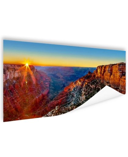 FotoCadeau.nl - Grand Canyon National Park zonsondergang Poster 180x120 cm - Foto print op Poster (wanddecoratie)