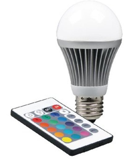 Xqlite XQ1381 LED RGB lamp A60 - E27 - 3,5W - 55lm