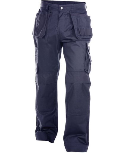 Dassy Oxford Multizakkenbroek met kniezakken Marineblauw maat 46