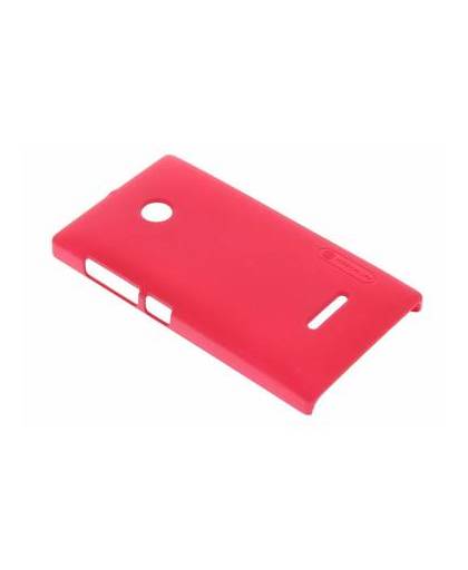 Frosted shield hardcase voor de microsoft lumia 435 - rood