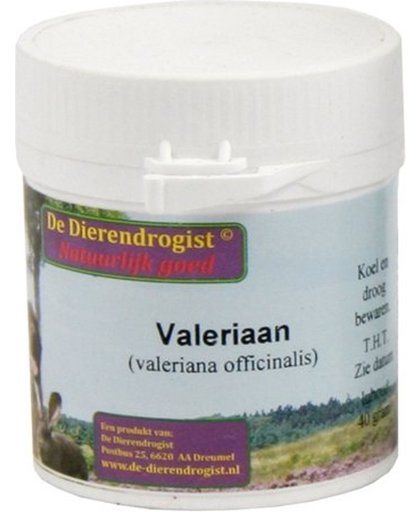 Dierendrogist Valeriaan - Inclusief Vulzakje - 40 gr