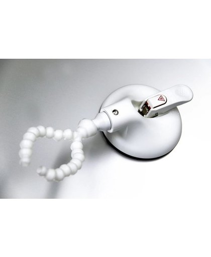 Haardrogerhouder open ring met zuignap Mobeli® zonder zwenkarm met veiligheidsindicator