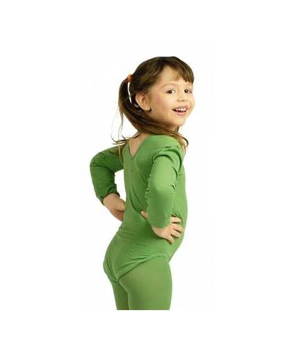 Groene kinder bodysuit 140-152