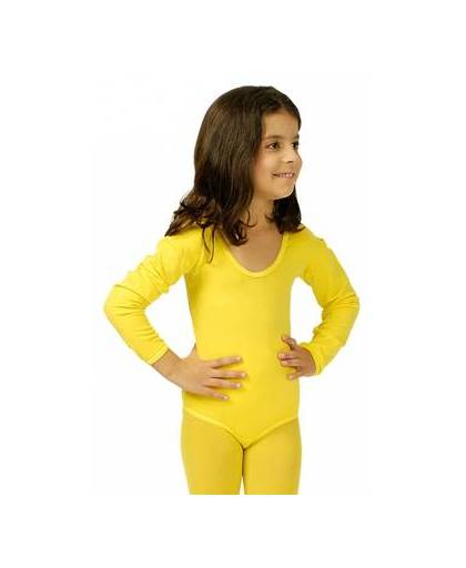 Gele kinder bodysuit 116-128