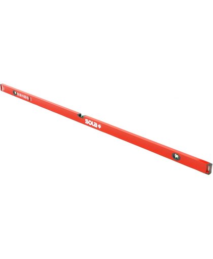 SOLA Alu-Waterpas X-profiel BIGX3/150 150cm 3 libellen 0,50mm/m rood