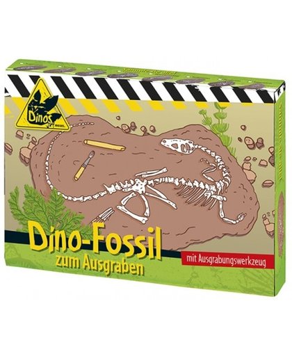 Moses Dino-fossiel Stathiomimus 18 Cm Terracotta