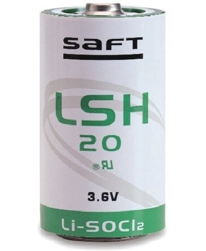 SAFT LSH 20 D-formaat Lithium batterij 3.6V