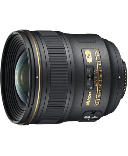 Nikon AF-S 24mm F/1.4G ED + HB-51 (zonnekap) - geschikt voor Nikon spiegelreflexcamera's