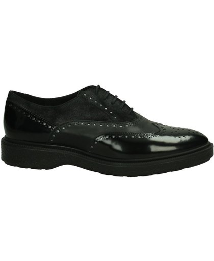 Geox - D 745w B - Oxford schoenen - Dames - Maat 38 - Zwart;Zwarte - 9999 -Black