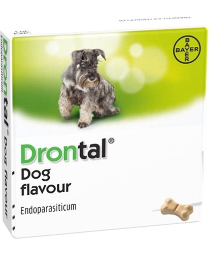 Drontal dog ontwormen hond 2-tabletten