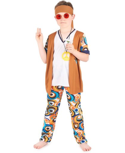 Hippie outfit voor jongens - Verkleedkleding