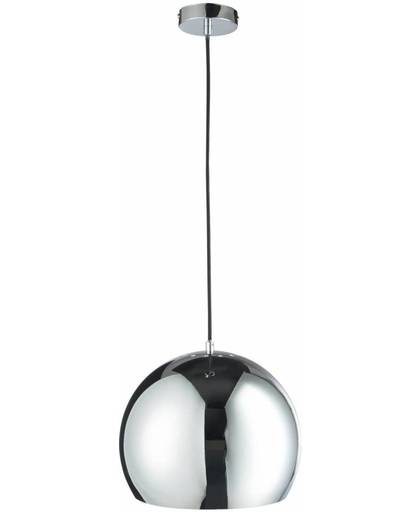 Duverger Seventies - Hanglamp - bol - zilverkleurig - dia 30x120cm