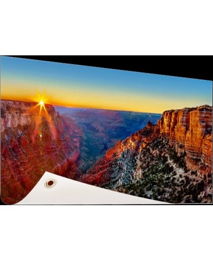 FotoCadeau.nl - Grand Canyon National Park zonsondergang Tuinposter 120x80 cm - Foto op Tuinposter (tuin decoratie)
