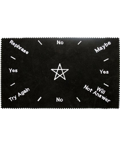 Mat for pendel with Pentacle 30 x 18 cm