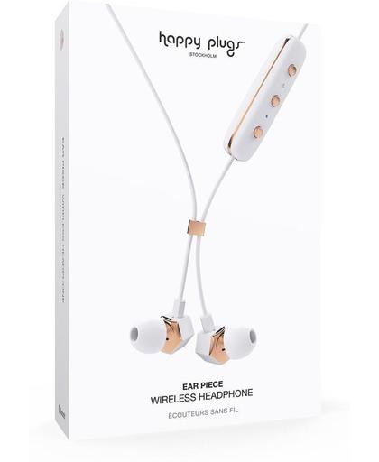 Happy Plugs Hoofdtelefoon 'Ear Piece' Bluetooth In-Ear, White