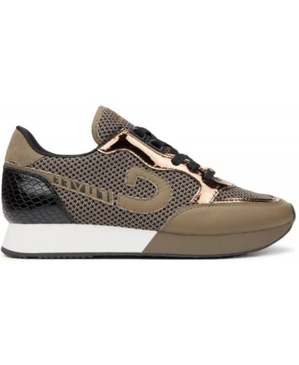 Cruyff Parkrunner casual taupe sneakers dames (s)