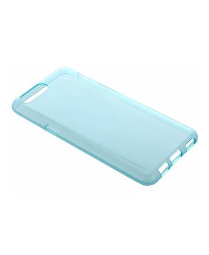 Turquoise transparante gel case voor de oneplus 5