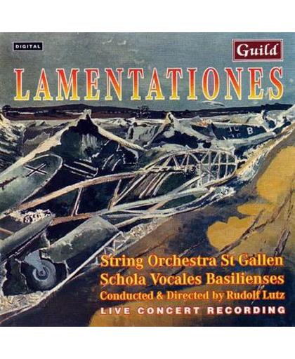 Lamentationes / Rudolf Lutz, String Orchestra St Gallen, etc