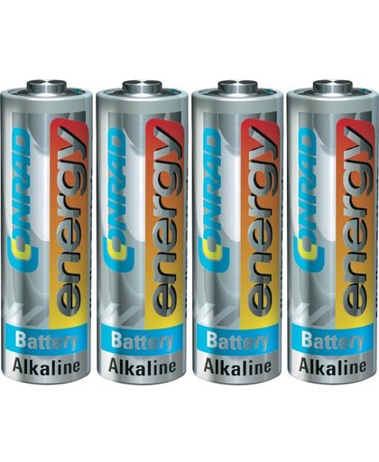 4 Alkaline batterijen AA penlite Conrad Energy 658018