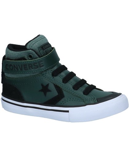 Converse - Pro Blaze Strap Hi - Sneaker hoog sportief - Jongens - Maat 38 - Groen;Groene - Vintage Green/Black/White