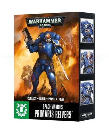 Warhammer 40,000 Imperium Adeptus Astartes Space Marines: Primaris Reivers (Easy to Build)