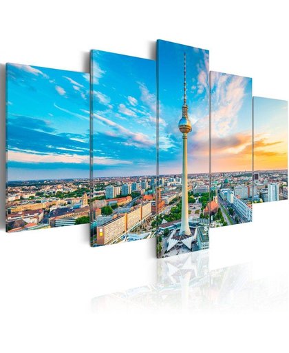Schilderij - Berlijnse TV Toren, Duitsland