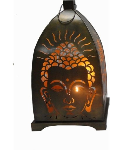 Metalen Boeddha Lantaarn - Groot