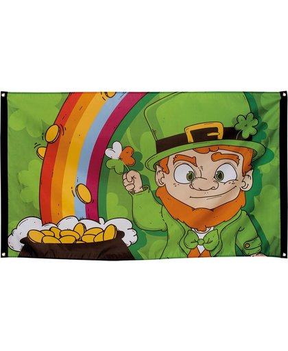 Saint Patrick vlag 90 x 150 cm - Feestdecoratievoorwerp