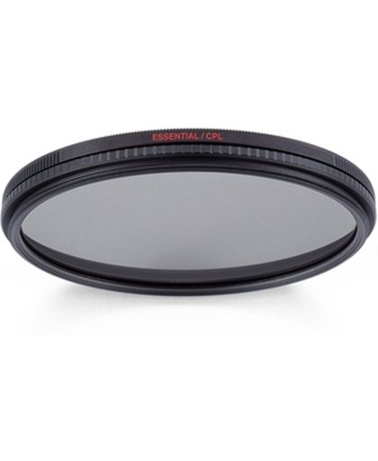 Manfrotto Essential CPL 72mm Circular polarising camera filter 72mm