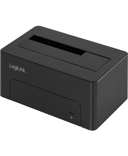 LogiLink QP0027 USB 3.1 (3.1 Gen 2) Type-C Zwart basisstation voor opslagstations