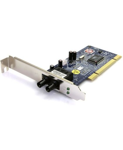 StarTech.com 100 Mbit/s PCI Multi-Mode ST Glasvezel Ethernet Netwerkkaart 2km