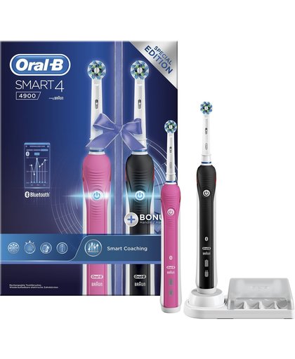Oral-B SMART 4 4900 Duo Giftpack - Elektrische Tandenborstel