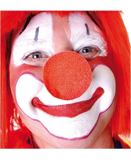 10x stuks rode clowns neus/neuzen foam