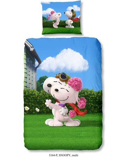 Snoopy Dekbedovertrek Love 3D