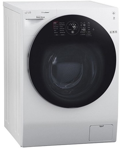LG FH4G1BCS2 Vrijstaand Voorbelading 12kg 1400RPM A+++-60% Blauw, Wit wasmachine