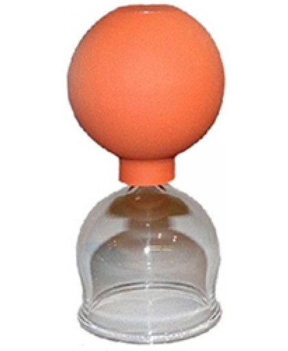 Massage glas cup voor cupping  standaard 4.5 cm