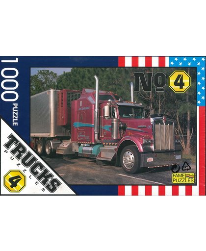 Puzzel Truck ( vrachtwagen) 1000 stukjes nr 4