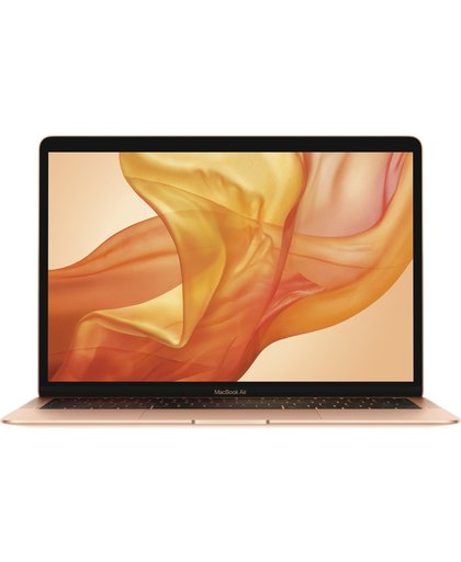 Apple Macbook Air (2018) – 128 GB opslag – 13.3 inch - Goud