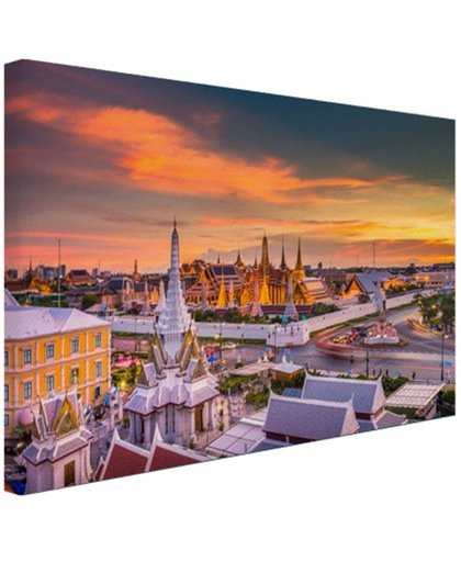 FotoCadeau.nl - Koninklijk Paleis Bangkok Canvas 120x80 cm - Foto print op Canvas schilderij (Wanddecoratie)