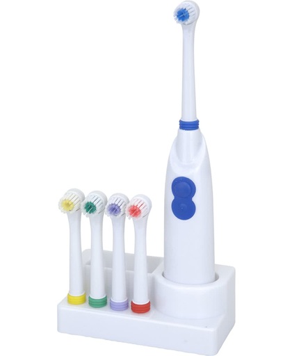 Elektrische tandenborstel met bijpassende houder
