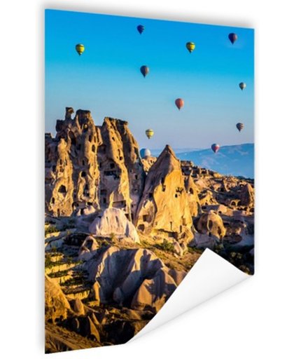 FotoCadeau.nl - Heteluchtballons Turkije Poster 80x120 cm - Foto print op Poster (wanddecoratie)
