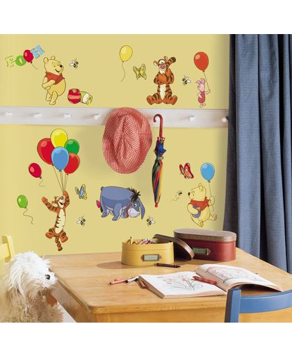 RoomMates Disney Winnie The Pooh & Vrienden - Muurstickers - Multi