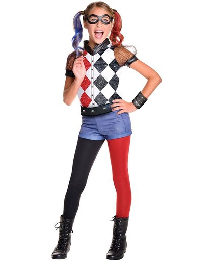 Harley Quinn Superhero Girls luxe kostuum voor meisjes